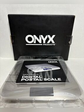 ONYX 5 lb Stainless Steel Digital Postal Shipping Scale New
